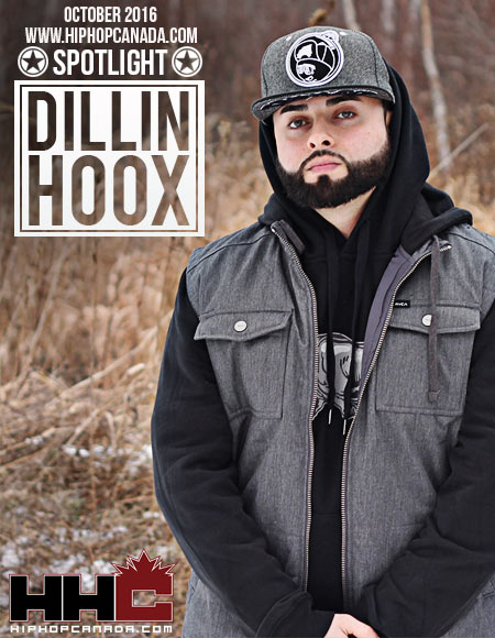 HipHopCanada Spotlight Cover, Oct. 2016: Dillin Hoox