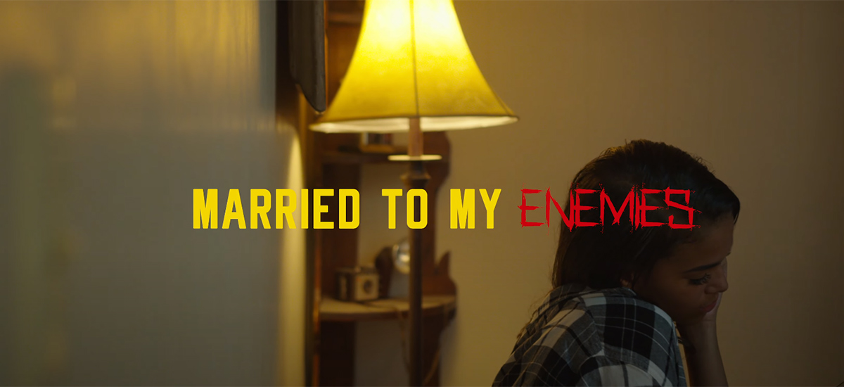 Scene from the Married to my Enemies video